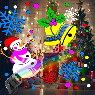 LED Christmas Snowflake Projector Lights Xmas Decoration Lights 2700K