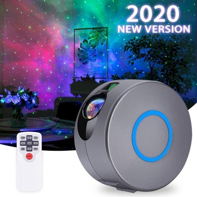 Laser Galaxy Starry Sky Projector Rotating Water Wave Night Light Led Colorful Nebula Cloud Lamp Atmosphere Bedroom Besi