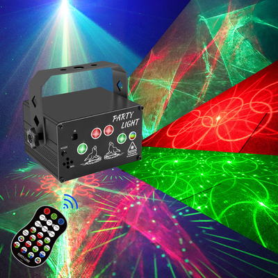 Dream Aurora RGB Disco Party Light DJ Disco Light LED Projector Strobe Lamp Birthday Party Car Club Bar Karaoke Xmas  De