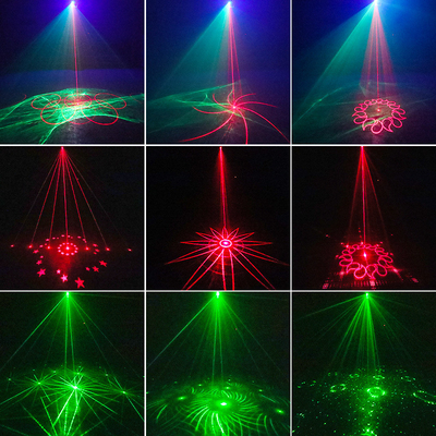 Dream Aurora RGB Disco Party Light DJ Disco Light LED Projector Strobe Lamp Birthday Party Car Club Bar Karaoke Xmas  De