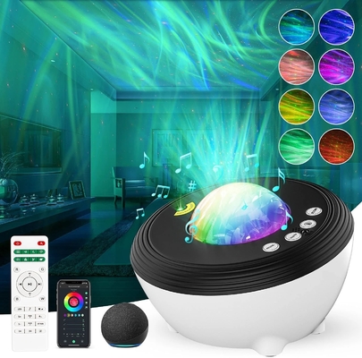 Aurora Star Light Galaxy Projector For Bedroom Smart Aurora Star Projector with Remote App Alexa Night Light Speaker Kid