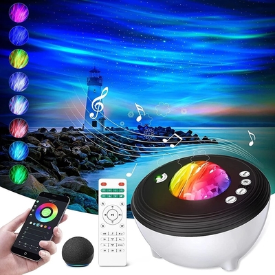 Aurora Star Light Galaxy Projector For Bedroom Smart Aurora Star Projector with Remote App Alexa Night Light Speaker Kid
