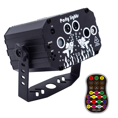 LED Sound Activated Laser Light RGB Flash Strobe Projector Dream Aurora DJ Disco Stage Party Lights for Christmas Dance