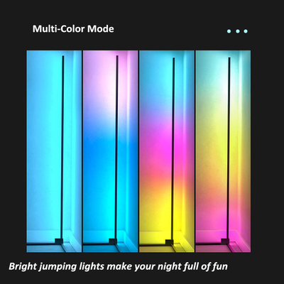 Dropshipping Nordic Modern Decorative Smart APP Remote Control  Colorful RGB LED Floor Lamp Tripod Corner Floor Lamp Hom
