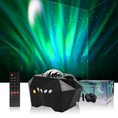 Amazon Hot Aurora Projector Wireless Music Speaker Remote Control Dream Aurora Star Lights Projector Lamp For Kids Baby