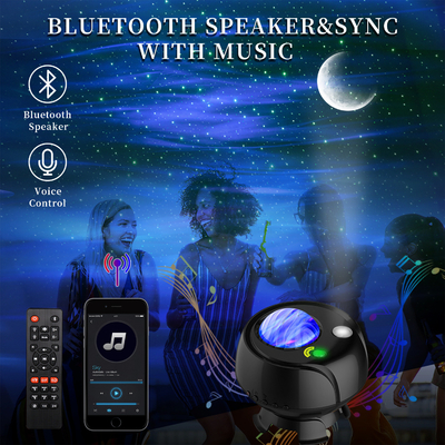 Starry Projector Aurora Galaxy Projector Light Baby Star Night Light Northern Light Projection Lamp For Kids Adults Holi