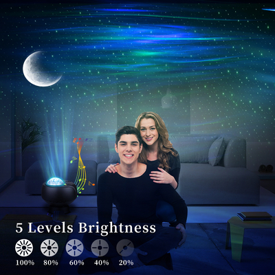 Starry Projector Aurora Galaxy Projector Light Baby Star Night Light Northern Light Projection Lamp For Kids Adults Holi