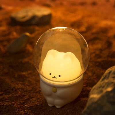 New Interstellar Pet Night light LED colorful atmosphere table lamp USB Rechargeable Bedside Night light for Children