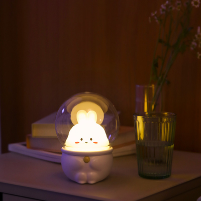 New Interstellar Pet Night light LED colorful atmosphere table lamp USB Rechargeable Bedside Night light for Children