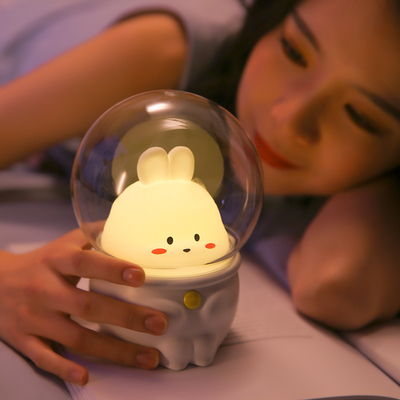 New Interstellar Pet Night light LED colorful atmosphere table lamp USB Rechargeable Bedside Night light for Children
