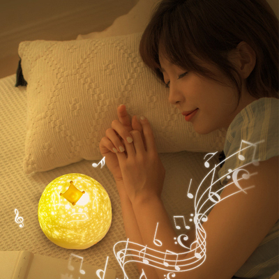 New Crown Duck projection Night Light  Colorful Rotate Music box Projector With Remote control For Kids Holiday Decor Gi