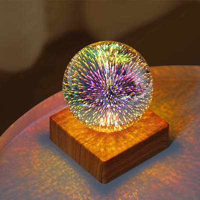 New 3D firework lamp LED colorful atmosphere table lamp Decoration night light USB Plug Night Light For Holiday gift