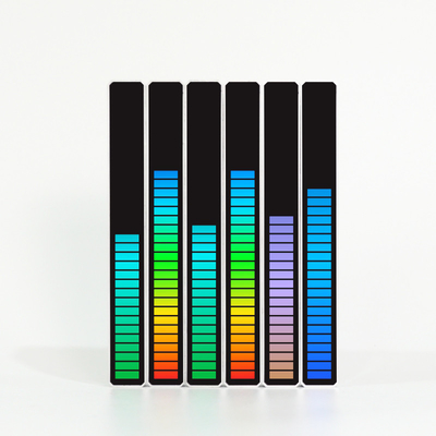 New Arrival Rechargeable RGB Sound-Activated Music Pickup Rhythm Light 18 colors music rhythm lamp for Car Home music de