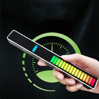New Arrival Rechargeable RGB Sound-Activated Music Pickup Rhythm Light 18 colors music rhythm lamp for Car Home music de