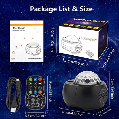 RGB LED Laser Star Projector Planet Galaxy Lighting Lamp Night Light Star Projector For Kids Adults Bedroom