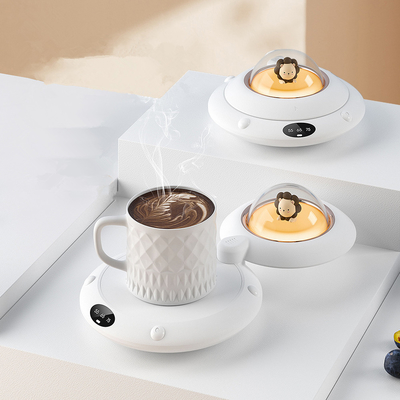 110-220 V Stylish UFO  Coffee Milk Tea Mug Cup Electric Heating Coaster Warmer