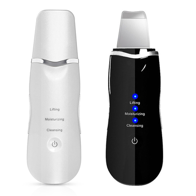 Ultrasonic Skin Scrubber Deep Cleaning Face Scrubber Vibrating Facial Cleansing Skin Spatula Peeling Beauty Instrument D