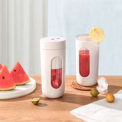 New Minimalist Portable Juicer Cup 300ml Rechargeable  Milkshake Fruit Blender For Home Travel
