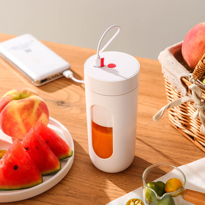 New Minimalist Portable Juicer Cup 300ml Rechargeable  Milkshake Fruit Blender For Home Travel