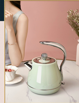 Hotel guest room electric coffee tea milk 1.8L kettle 304SS safety OEM customized 360 cordless Concealed Heating Element