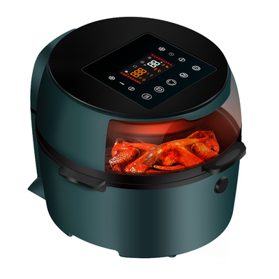 Multifunction large OEM 8L 1500W  round deep german air fryer