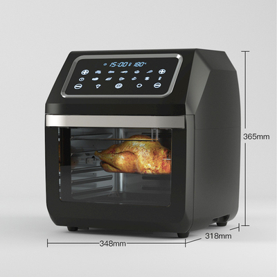 Oil Free LED Screen Touch Control Air Fryer Oven 11L Big Capacity