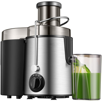 High Yield Electric Centrifugal Juicer Wide Mouth Dual Speed Celery Juice Extractor