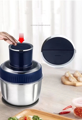 Multifunction Automatic Food Processor 1.5L / 2.2L / 2.5L Mince / Grind / Chop / Blend Thickened Metal Bowl