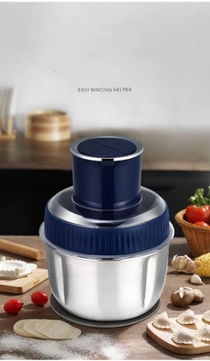 Multifunction Automatic Food Processor 1.5L / 2.2L / 2.5L Mince / Grind / Chop / Blend Thickened Metal Bowl