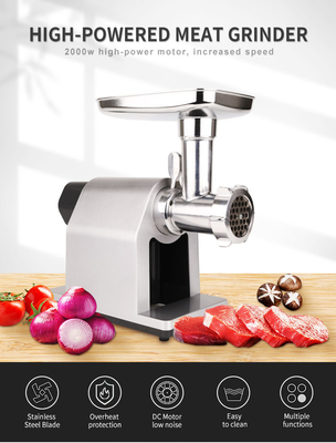 2000W high capacity meat grinder food cutter industrial or commercial use