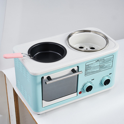 3 In 1 Automatic Breakfast Maker Machine Coffee Frying Pan Mini Oven