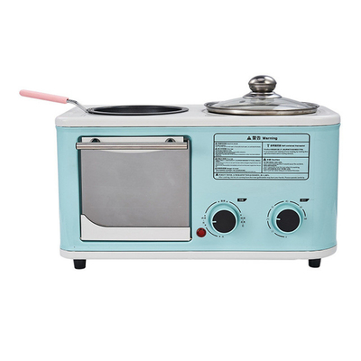 3 In 1 Automatic Breakfast Maker Machine Coffee Frying Pan Mini Oven
