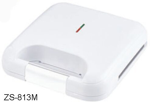 Commercial Changeable Bubble Pan Silver Body OEM Sandwich Waffle Maker 110V 220V
