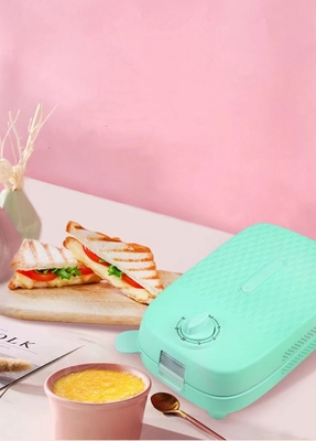 600w Electric Printing Sandwich Waffle Toaster Egg Microfiber 3 Plates Maker