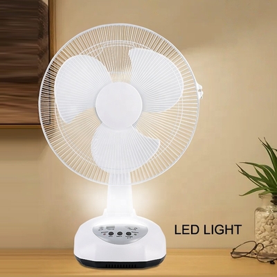 Hot Solar Desk Fan AC/DC 12-Inch Rechargeable Floor Fan Solar Power Panel Mobile Charging Lighting Desk Fan