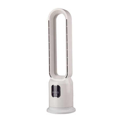 ABS Remote Control Bladeless Floor Fan OEM Large Air Volume Cooler Home Water Mist Fan