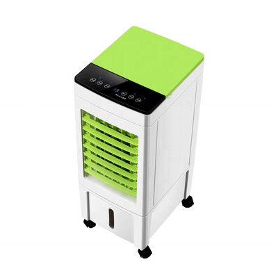 Cold Air Water Mist Square Home Tower Fan Intelligent  Remote Control Cooling Fan