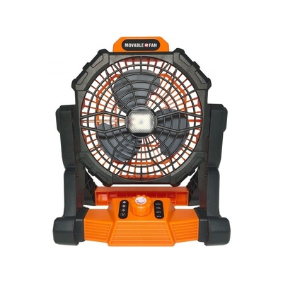 Outdoor Portable Large Wind Power Fan Camping With LED Lights USB Charging Table Fan