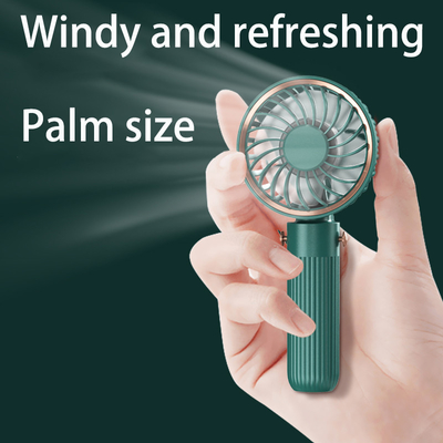 Battery Rechargeable Wireless Fan Handheld Cooler USB Portable Low Noise Personal Office Travel Mini Fan