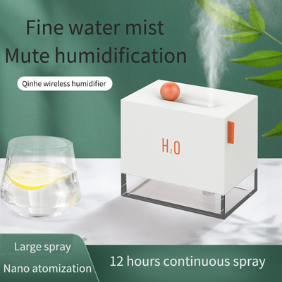 ABS Portable Mini Air Humidifier Diffuser For Home Office