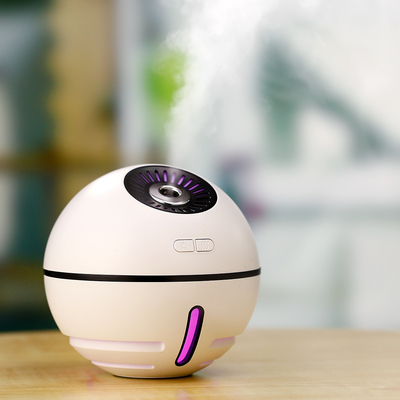 Two Colour Space Ball Home Ultrasonic Humidifier Changeable Colour LED Light Cool Mist