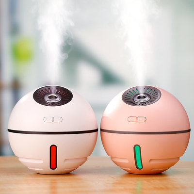 Two Colour Space Ball Home Ultrasonic Humidifier Changeable Colour LED Light Cool Mist