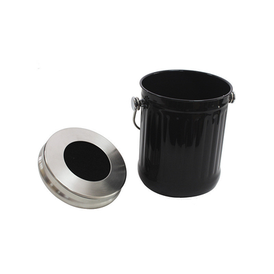 Kitchen Compost Bin Stainless Steel Odorless Countertop Compost Pail