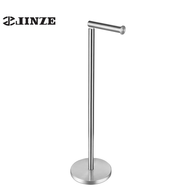 bathroom standing towel rack holder towel bar and toilet paper holder set