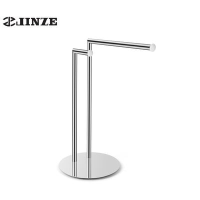 bathroom standing towel bar stainless steel free standing towel rack double t hand towel rack