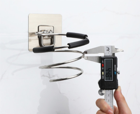 Wall Mount Self Adhesive Removable Hair Dryer Stand Holder Dryer Rack