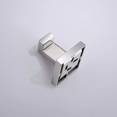 Bathroom Accessories Wall Mounted SUS304 Chrome Stainless Steel Towel Robe racks