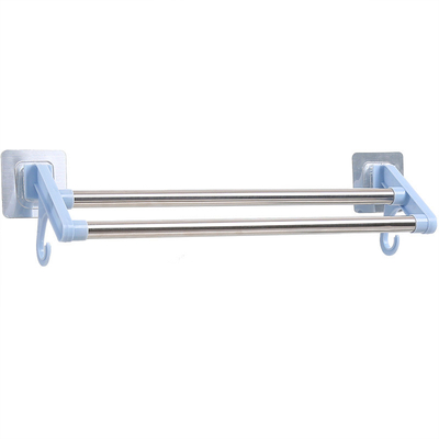 Perforation-Free Stainless Steel Wall Rowel Rack Bathroom Towel Rack