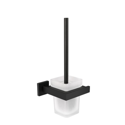 black Bathroom Accessories Toilet Brush Holder Stainless Steel Wall Mounted Paper Dispenser