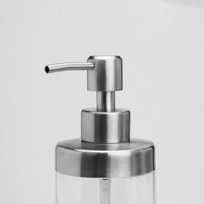 350ml stainless steel and glass liquid soap dispensers Kitchen Sink and Bathroom Soap Dispenser